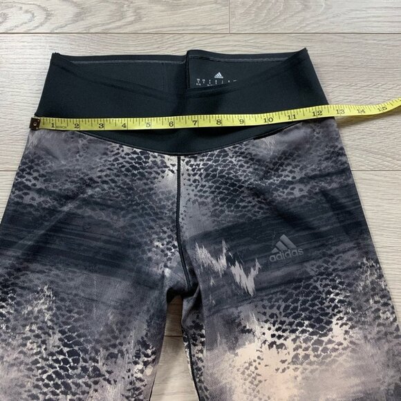 Adidas Climalite Pattern High Rise Tight Leggings - Picture 7 of 9
